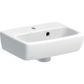 Geberit Selnova 360mm Square Cloakroom Basin - 1 Tap Hole - 501.469.00.6