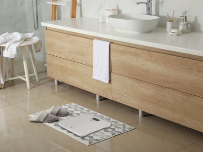 Corby Marsden Battery Free Bathroom Scales in White by Corby of Windsor (Corby-27584)