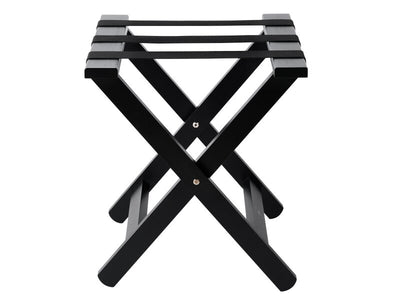 Corby Buxton Luggage Rack in Black BUSA Bamboo