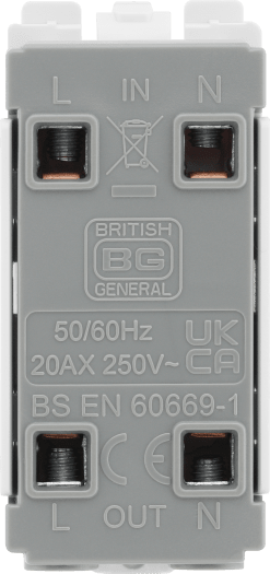 RPCDB30 Back- The Grid modular range from British General allows you to build your own module configuration with a variety of combinations and finishes.