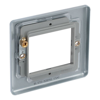 BG Metal Clad Single HDMI Socket - White Insert