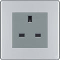 BG Nexus Screwless Polished Chrome 13A Unswitched Socket FPCUSSG