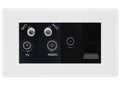 BG White Moulded Quadplex Combination TV Socket NWM69B