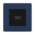 BG Evolve Matt Blue PCDDBHDMI1B 1 Gang Single HDMI Socket