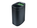 Corby Newport Dual Recycling Bin in Black