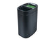 Corby Newport Dual Recycling Bin in Black