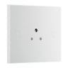 BG 928 Moulded Square Edge | White | 1 Gang 2A Unswitched Round Pin Socket by British General (BG-928)