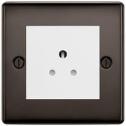 BG Nexus Metal Black Nickel 2A Unswitched Socket NBN28W by British General (BG-NBN28W)