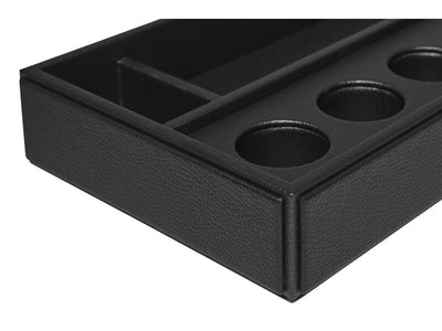 Corby Highland Coffee Pod Holder in Black Leather by Corby of Windsor (Corby-26820)