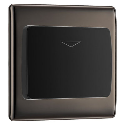 BG Nexus Metal Black Nickel Key Card Switch NBNKYCSB