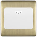 BG Nexus Metal Antique Brass Key Card Switch NABKYCSW