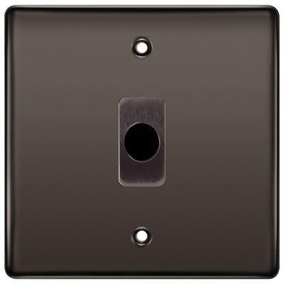BG Nexus Black Nickel Flex Outlet Socket NBNFLEX
