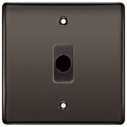BG Nexus Black Nickel Flex Outlet Socket NBNFLEX by British General (BG-NBNFLEX)