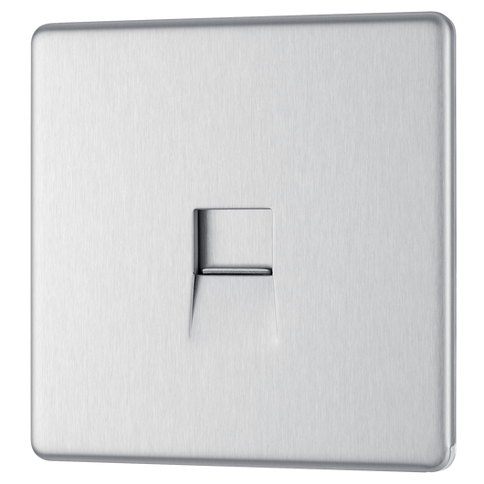 FBSBTS1  Front - is Secondary telephone socket from British General uses a screw terminal connection and should be used for an additional telephone point which feeds from the master telephone socket.