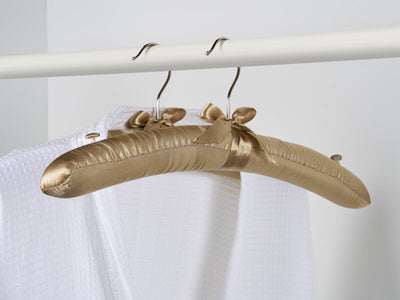 Corby Saltaire Padded Guest Hanger in Champagne with Hook by Corby of Windsor (Corby-27351)