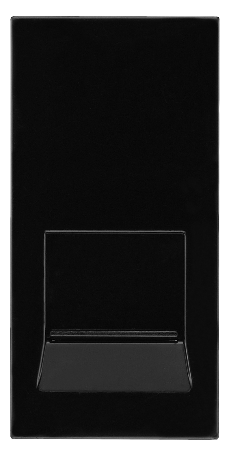 BG EMRJ11B Black 1 Module Euro Module Screw Terminal RJ11 Telephone Outlet