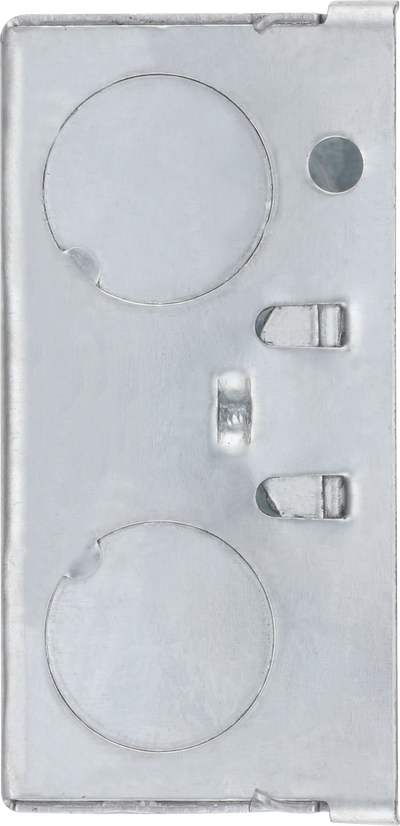 BG HGS05 2 Gang 35mm Steel Knockout Box by British General (BG-HGS05)
