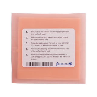Adhesive Sticker Pad for Smoke Alarms and CO Alarms by Safelincs (Safelincs-LRGSADPAD)