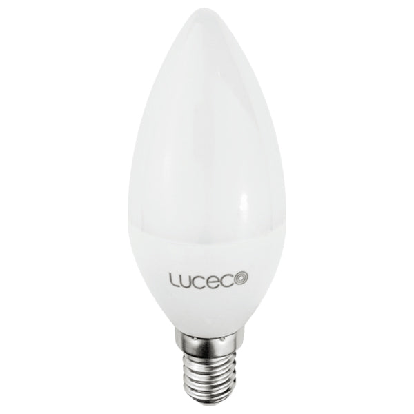 Luceco SLC14CC5W4 Smart 4.8W 450lm 2700-6500K E14 LED Classic Colour Change Lamp