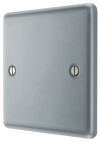 BG MC504 Metal Clad | 1 Gang Blank Plate by British General (BG-MC504)
