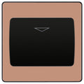 BG Evolve Polished Copper Hotel Key Card Switch PCDCPKYCSB