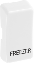 BG RRFZPCDW Evolve Grid White 'FREEZER' Rocker