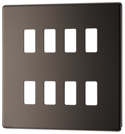 RFBN8 Front - The Grid modular range from British General allows you to build your own module configuration with a variety of combinations and finishes.