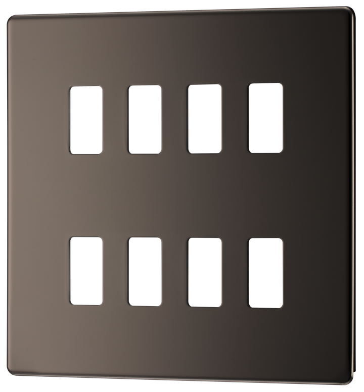 RFBN8 Front - The Grid modular range from British General allows you to build your own module configuration with a variety of combinations and finishes.