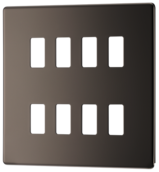 RFBN8 Front - The Grid modular range from British General allows you to build your own module configuration with a variety of combinations and finishes.