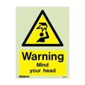 Warning Mind Your Head sign