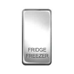 BG GRFFPC Nexus Grid Polished Chrome 'Fridge Freezer' Rocker by British General (BG-GRFFPC-1)