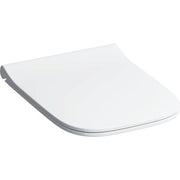 Geberit Smyle Square Slim Soft Close Toilet Seat With Q/R Hinges - 500.688.01.1 by Geberit (Geberit-500.688.01.1)