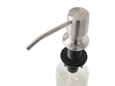 Bremmer Vena Sink Soap Dispenser in Brushed Steel