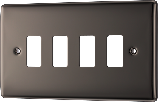  RNBN4 Front - The Grid modular range from British General allows you to build your own module configuration with a variety of combinations and finishes.