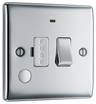 Newlec British General NPC53 Nexus Metal Polished Chrome 13A Flex Output Neon Switched Fused Spur Unit by Newlec (Newlec-BG-NPC53-Shopify_1)