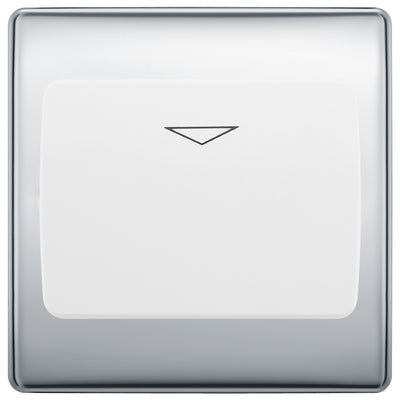 BG Nexus Metal Polished Chrome Key Card Switch NPCKYCSW