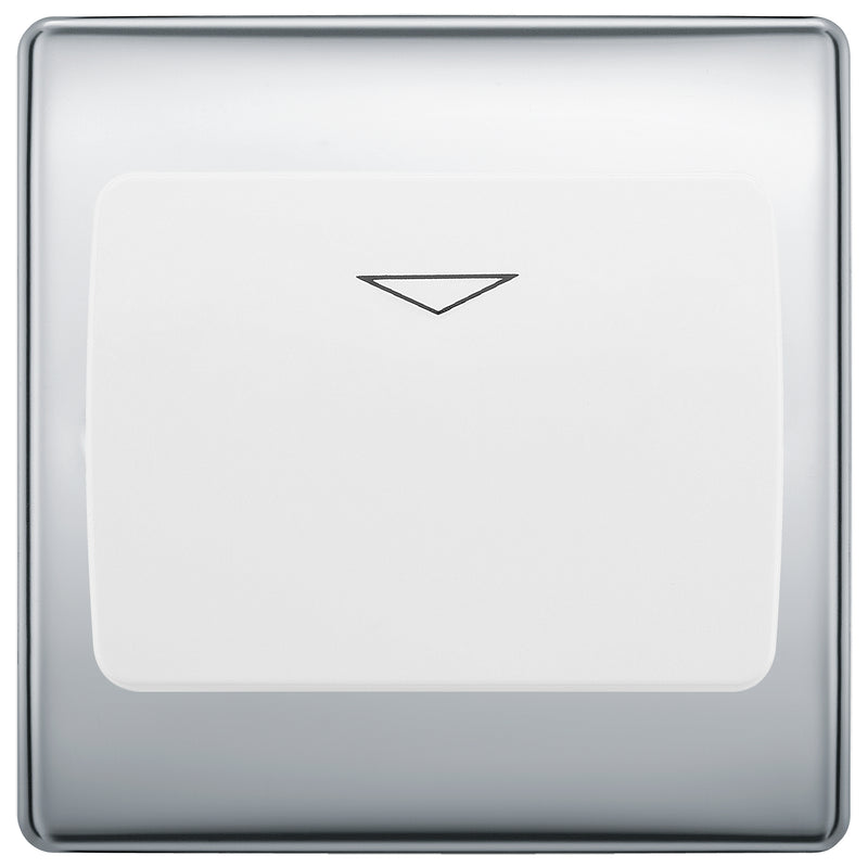 BG Nexus Metal Polished Chrome Key Card Switch NPCKYCSW