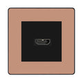 BG Evolve Polished Copper PCDCPHDMI1B 1 Gang Single HDMI Socket