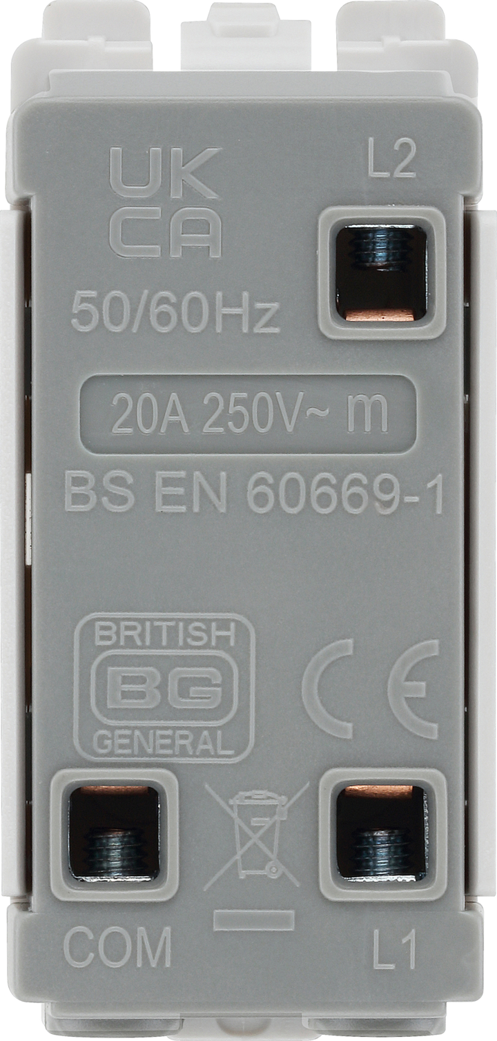 RBS12C Back- The Grid modular range from British General allows you to build your own module configuration with a variety of combinations and finishes.