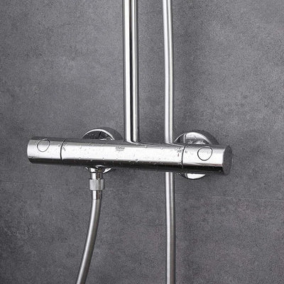 Grohe Tempesta Cosmopolitan 160 Shower system with thermostat for wall mounting; Chrome by Grohe (Grohe-27922000)