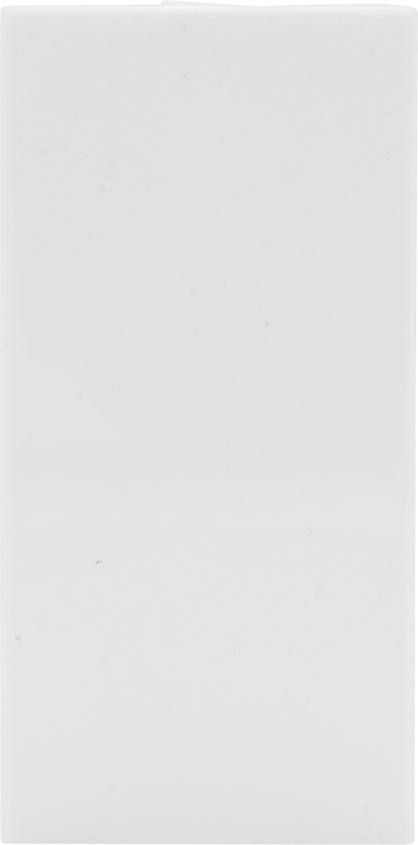 BG EMBLK1W Euro Module Blank Plate (1pcs) - White