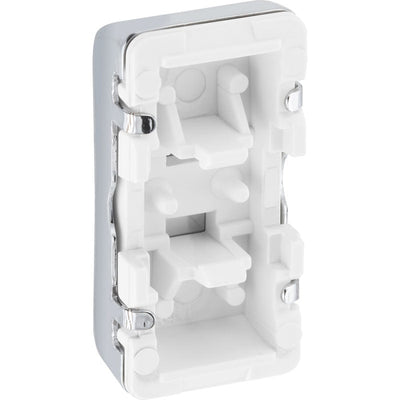 BG RRFFPC Nexus Grid Polished Chrome 'FRIDGE FREEZER' Rocker