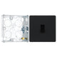 BG Evolve Matt Black 1 Gang 20A 16AX Intermediate Light Switch PCDMB13B with 25mm Steel Back Box