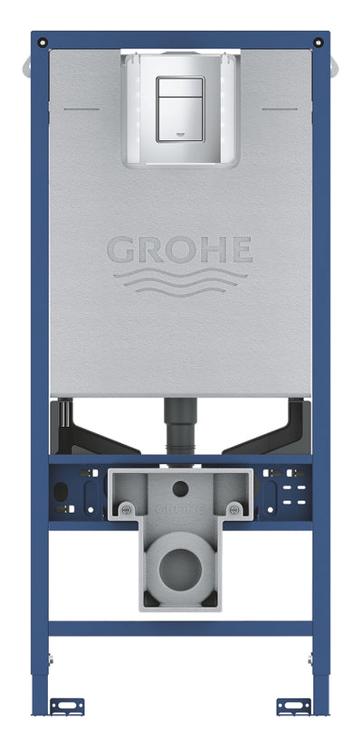 Grohe Rapid SLX 1.13m 3-in-1 Set for Wall Hung WC Including Flush Plate