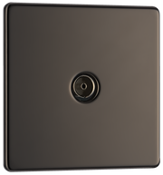 BG Electrical FBN60 Nexus Screwless Flat-Plate Single Coaxial TV Outlet by British General (BG-FBN60-Shopify-SA_1)