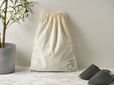 Corby Fairfield Laundry Bag in Natural
