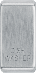 BG Electrical RRDWBS Nexus Grid Brushed Steel Rocker Dish Washer