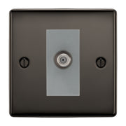 BG Nexus Metal Black Nickel Satellite Socket NBN64G by British General (BG-NBN64G)