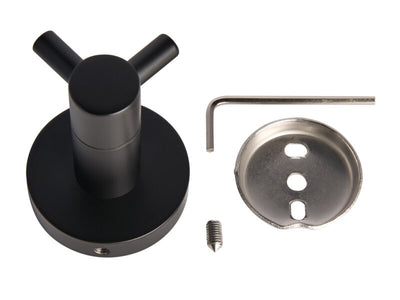Corby Harrogate Double Clothes Hook in Black