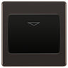 BG Nexus Screwless Black Nickel Hotel Key Card Switch FBNKYCSB by British General (BG-FBNKYCSB)